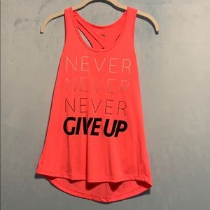 Never Give Up Tank